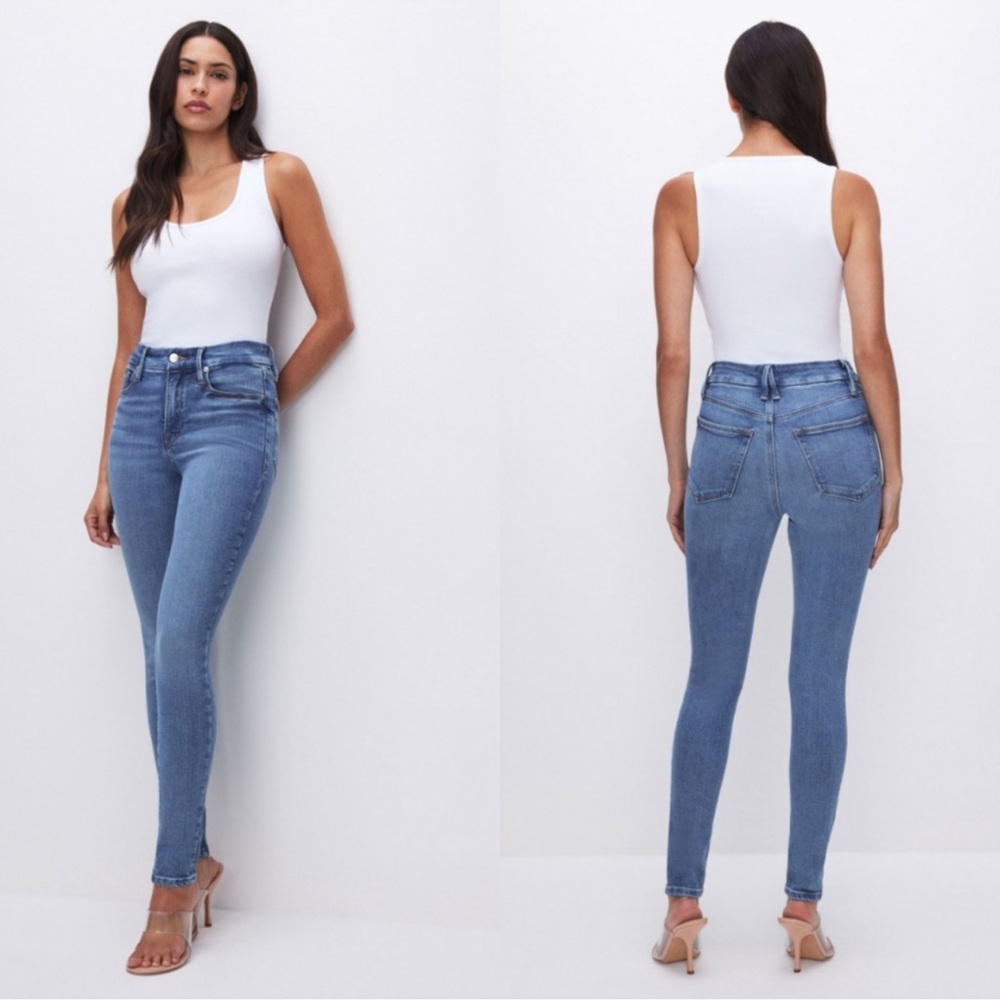 Good American “Good legs” skinny jeans